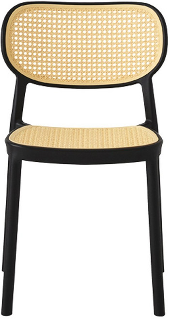 한샘 라탄 의자, 블랙, 1개