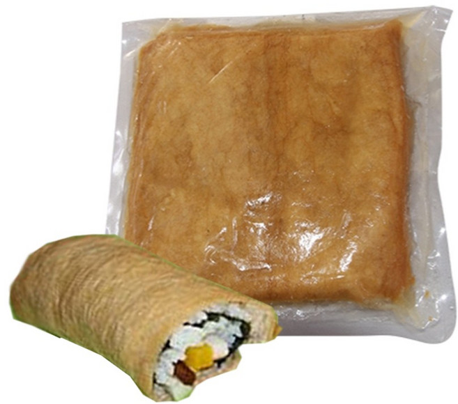 말이용 조미유부시트 유부롤 김밥용유부, 1개, 1.1kg