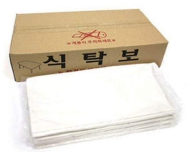 일회용 일반 비닐 식탁보, 50개입, 50개