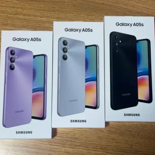 삼성전자 갤럭시 A05s 듀얼심 LTE 자급제 미사용 미개통 공기계 64GB 블랙