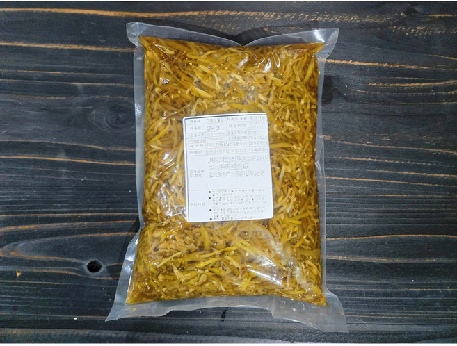 고기반찬 느끼함제거 고추채절임2kg, 1개, 2kg