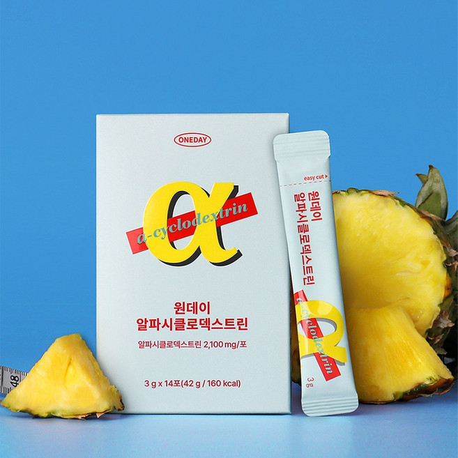 원데이 알파CD 파인애플맛 2박스, 42g