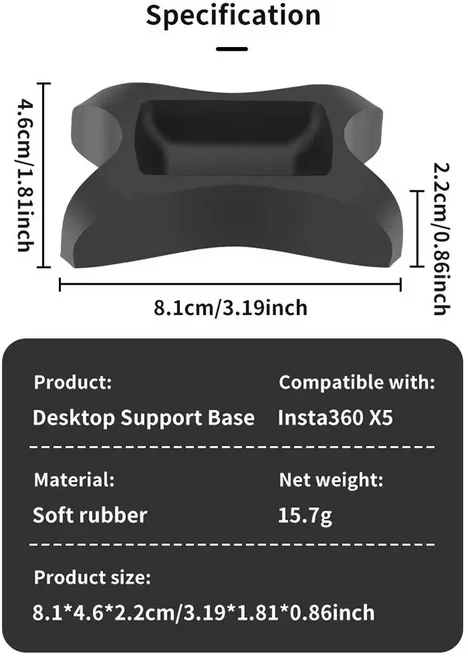 Ina360 5 용 실 데스크탑베이스 미끄럼 방지 디자인 P F9O9 홀더, 01 b, 01 CN