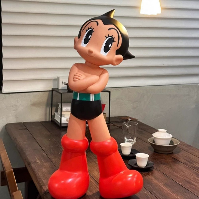 HHTOYS Astro Boy 정품 아톰 피규어 장식 인형 60cm 대형, A. 아스트로 보이 자연색 60cm, A. 브랜드 라이센스