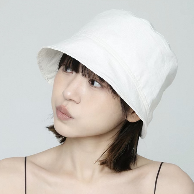 은무드 데일리 기본 무지 가벼운 버킷햇 벙거지 모자