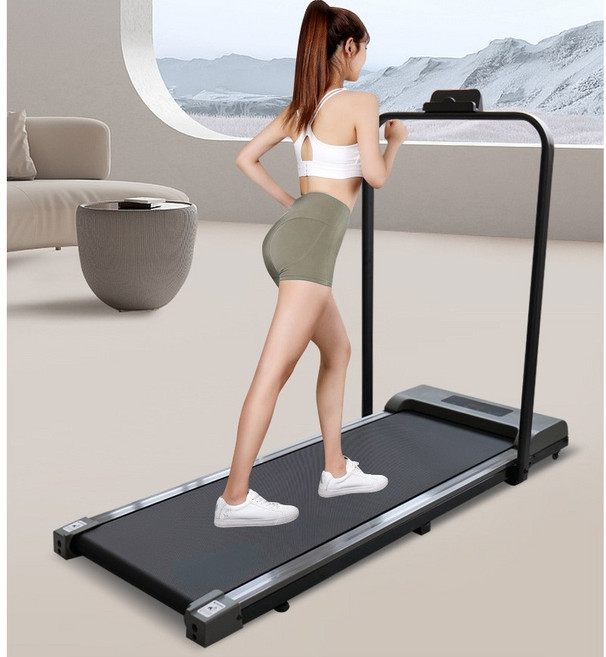 유도르 접이식 런닝머싱 가정용, 블랙, C01