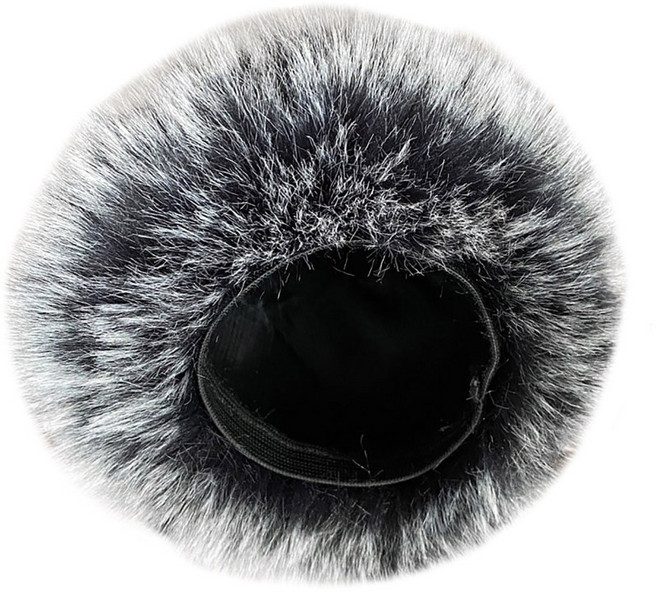ZOOM H4 에센셜 휴대용 녹음기 마이크 윈드스크린 머프 마이크 커버 윈드폼 필터 마이크 윈드쉴드, Black white