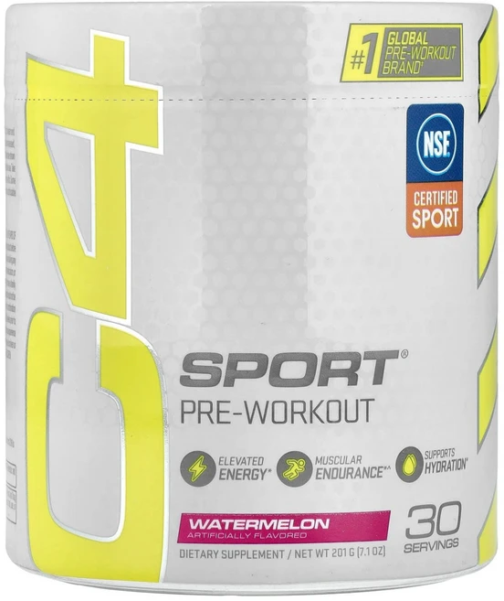 셀루코어 C4 스포츠 프리워크아웃 수박맛 201g CLL-02917, 1개 - 쿠팡