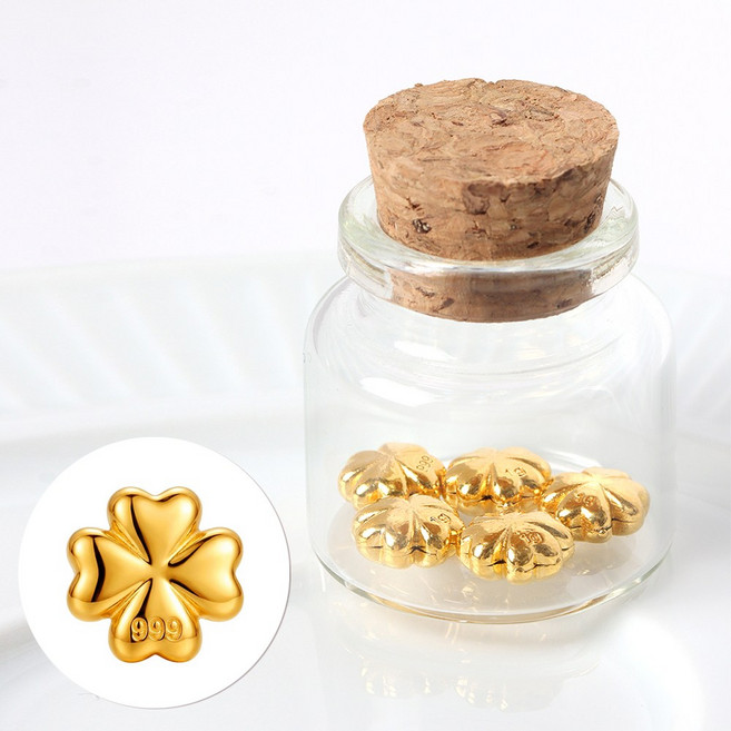 오로프 999 순금 오브제 클로버