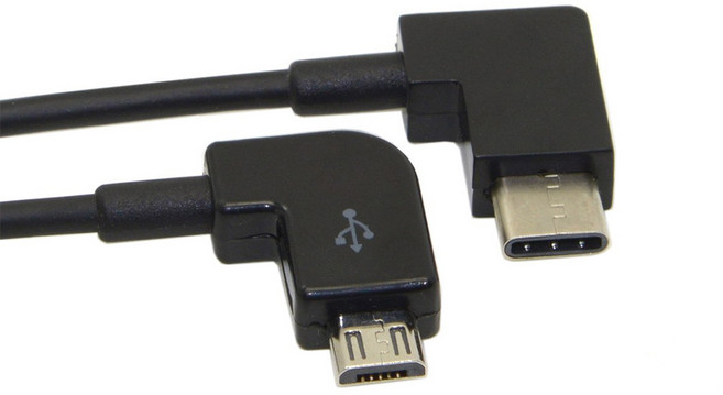 DJI 미니3 미니2 전용 C to 안드로이드 드론 조종기 데이터 통신 케이블 MINI2 SE MINI3, 1개, (미니3) 케이블(안드로이드)