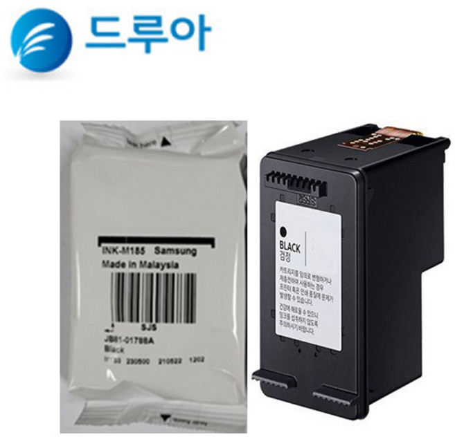 삼성 SL-J1685 정품검정번들잉크, 1개, 검정/박스없음