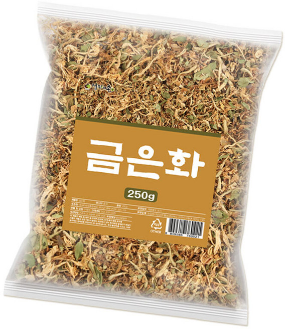 말린 금은화 인동초꽃 원물, 250g, 250g
