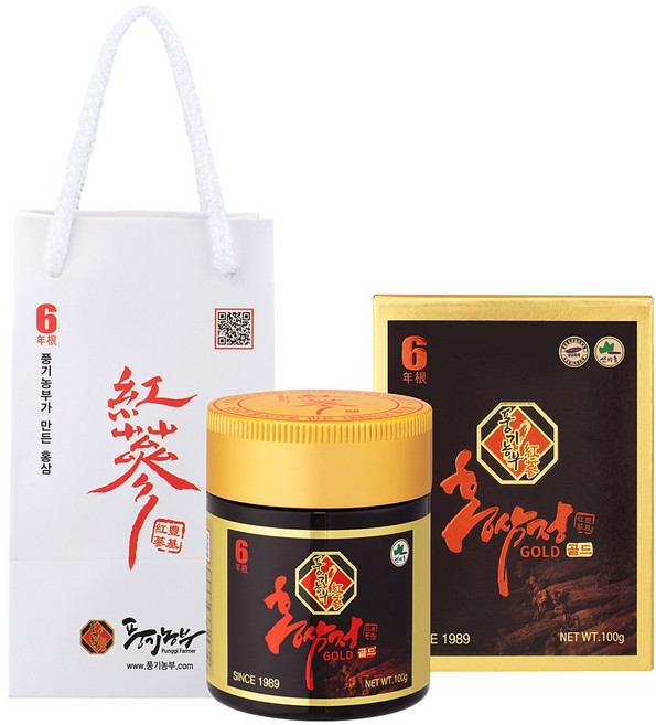 풍기농부홍삼정홍삼정골드100g+20g, 100g