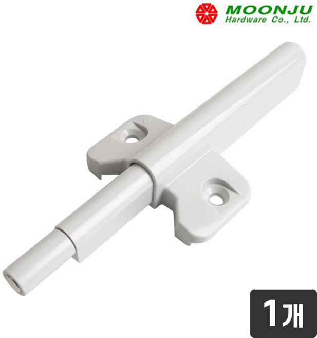 [철물인] 문주 푸시빠찌링 약압 날개형 원터치 도어열림 부속 가구 싱크대 신발장 푸시버튼형 똑딱이, 1개, 상품