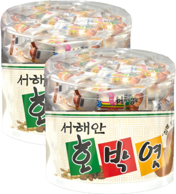 무팡2)1D60_서해안민속 호박엿 1.4kgx2, 1.4kg, 2개