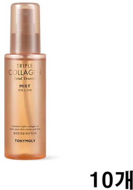 토니모리 트리플 콜라겐 토탈 텐션 미스트, 110ml, 10개