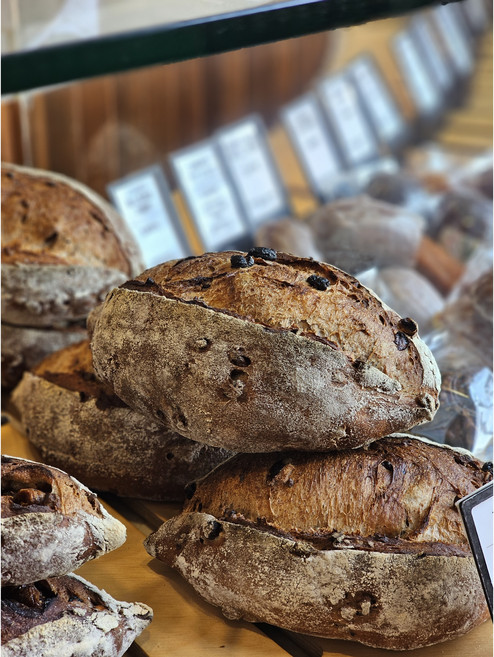 호밀빵 천연발효종 건강 다이어트빵 호밀가루 아침식사대용, 호밀빵 컷팅O (컷팅된 채로 배송)