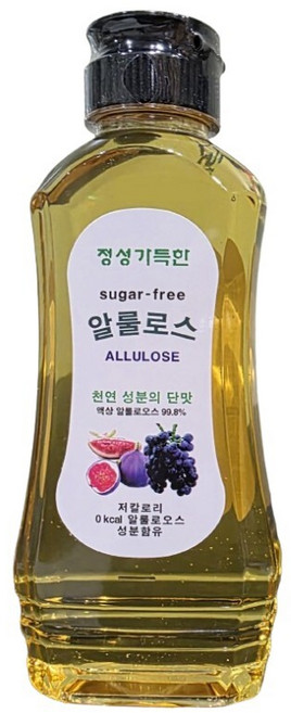 정성식품 알룰로스 대체당 저칼로리 무설탕, 1개, 500g