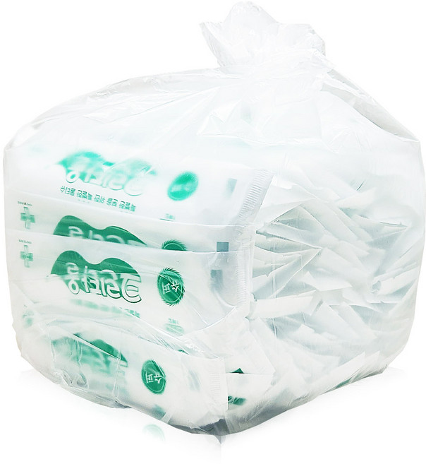 유한크린타올(일회용물티슈) 1봉지 100개입 업소용물수건 낱개상품 물티슈, 1세트, 11.7g