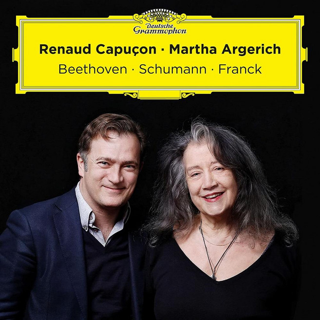 (수입CD) Renaud Capucon/Martha Argerich - Beethoven/Schumann/Franck: Violin Sonatas