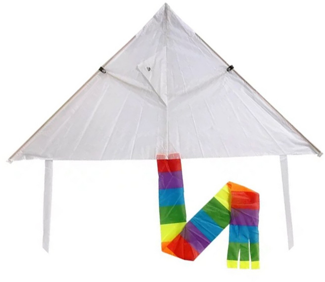 DIY空白彩繪風箏 (彩色尾巴), 1套