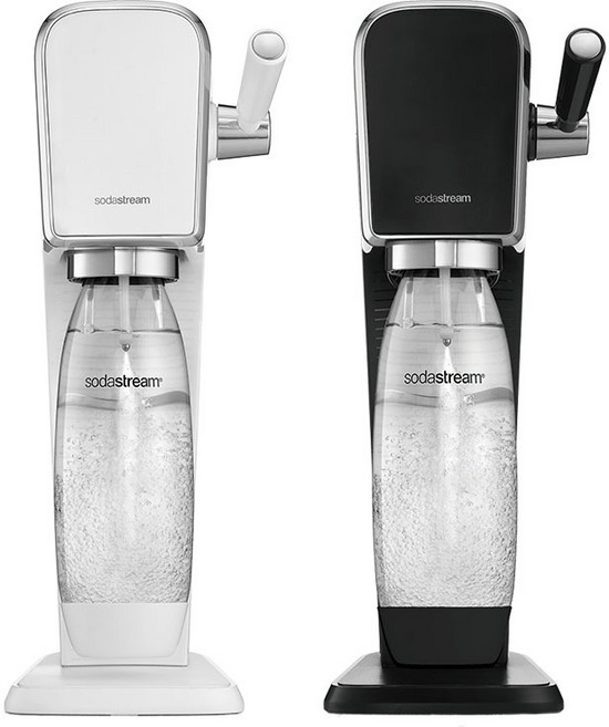 SodaStream ART 氣泡水機 自動扣瓶 免插電, 白