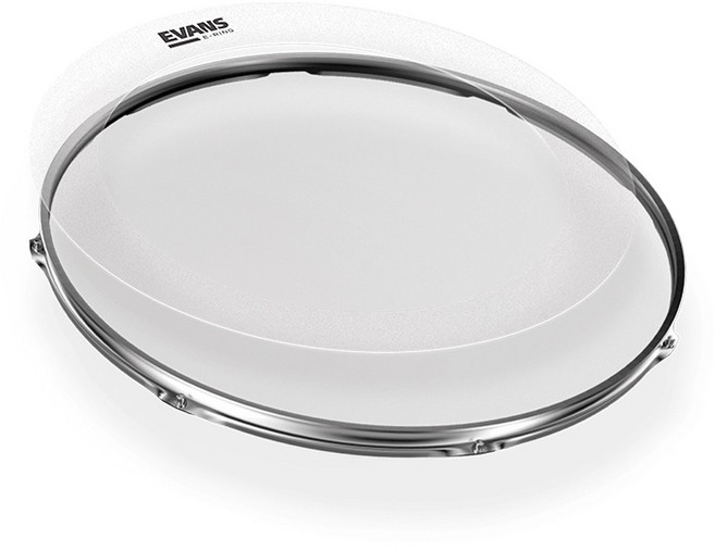 에반스 드럼 뮤트링 단품 E12ER15 (12인치), 1개, 클리어