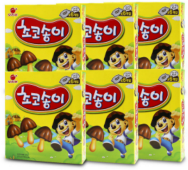 오리온 초코송이 216g (6p) x 6개