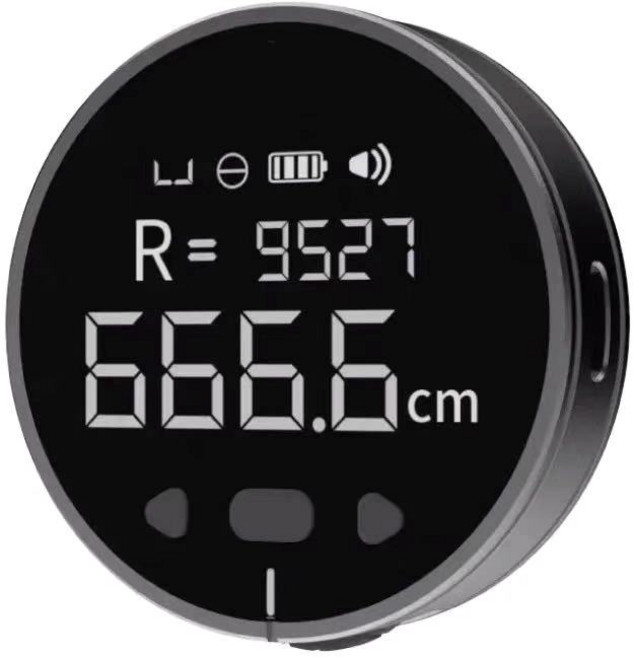 샤오미 DUKA Q 디지털 전자 레이저 측량 측정 미니 휴대용 줄자, 전자줄자, 1개