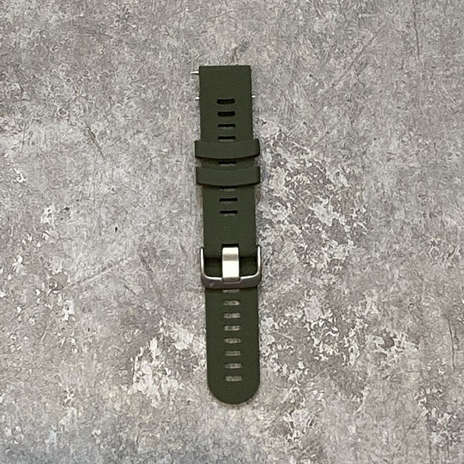 Garmin 245 165 55 vivoactive 3 5 Venu SQ2 Plus 快拆錶帶, 軍綠, 1個