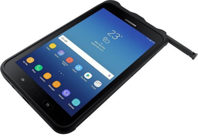 삼성 SMT390NZKAXAR 갤럭시 탭 액티브2 8인치 16GB 와이파이 내구성 태블릿 블랙 리퍼비시, Wifi