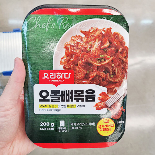 요리하다 오돌뼈 볶음, 1개, 200g