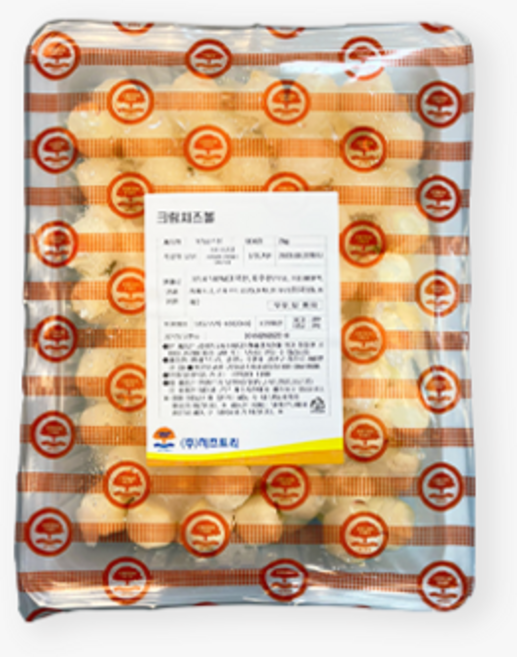 [피자다] 치즈트리 크림치즈볼 2kg, 1개