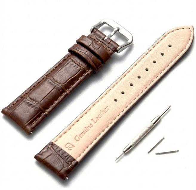 베이스 공방 워치겸용 소가죽 시계줄