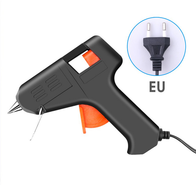 20W 도구 키트 실리콘 공예 DIY 사용 구리 조절 수리를위한 순수 7MM 스틱 온도 노즐, EU, 1개