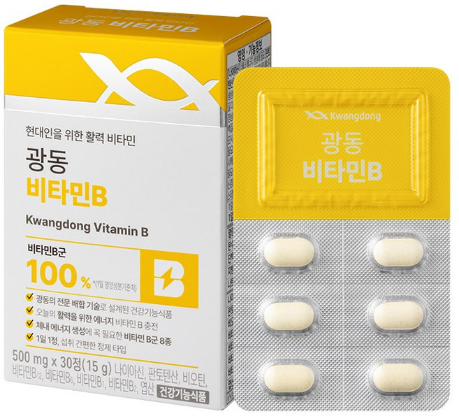 광동 비타민B, 1개, 30정