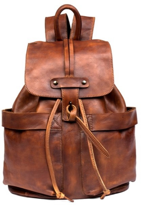 천연 수입 통가죽 소가죽 캐주얼 대용량 남성 여행 백팩 가방