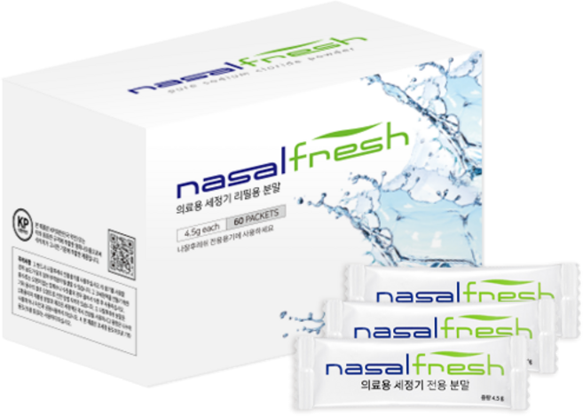 나잘후레쉬 코세정용 분말 4.5g, 400개