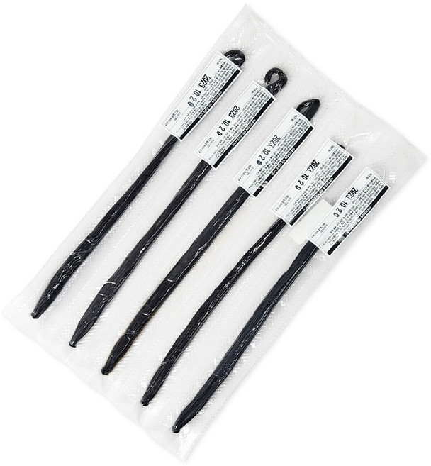 바닐라빈 버번종 5개입 낱개포장 진공포장, 1개, 5개입 A+ (엑설런트)