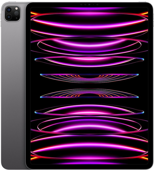 Apple 정품 2022 아이패드 프로 12.9 6세대 M2칩, 스페이스그레이, 256GB, Wi-Fi
