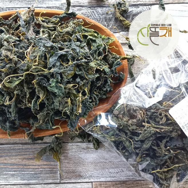 [산뜰채] 건뽕잎나물 말린뽕잎 건나물 보름나물 나물, 1개, 100