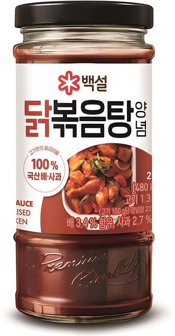 백설 닭볶음탕양념, 290g, 1개