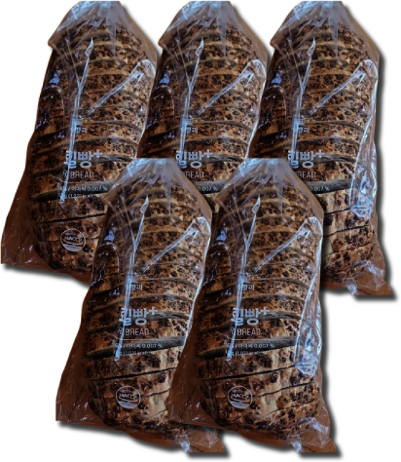 신라명과 호밀빵, 5개, 430g