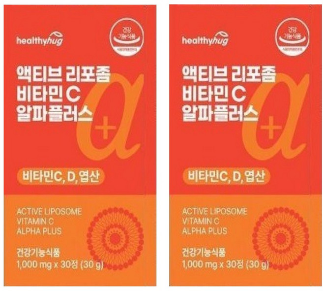 엑티브 리포좀 비타민C 알파플러스 옥수수전분 비타민D3 글리세린, 1개, 60정