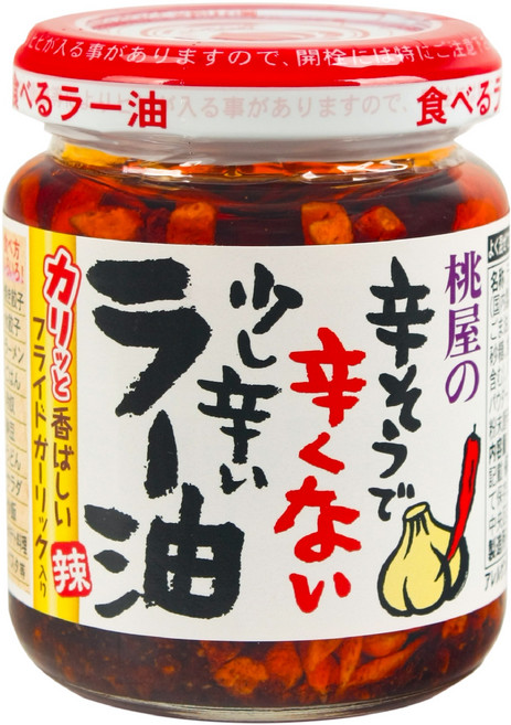 모모야 라유 일본 고추기름 소스, 110g, 1개