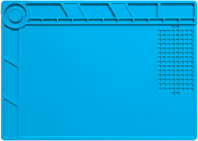 실리콘 작업 납땜 정전기 방지 절연 매트, 그랜드