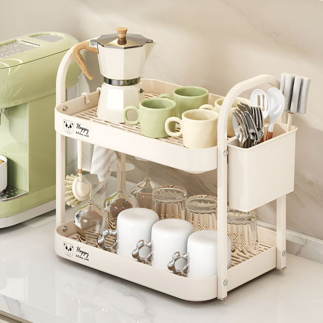 픽스앤고 2단 물빠짐 컵 건조대, 1개