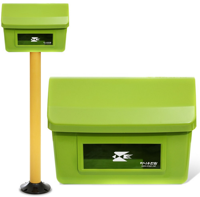 우편함 우체통 김포제조(동영상)빗물보호우편함 예쁜우편함 주택.상가.공장우체통 공휴일제외 당일출발 벽걸이우체통 명절선물 스탠드우편함 하나우편함 하나우체통 빨강우체통 원피알, 33(몸초/뚜초)