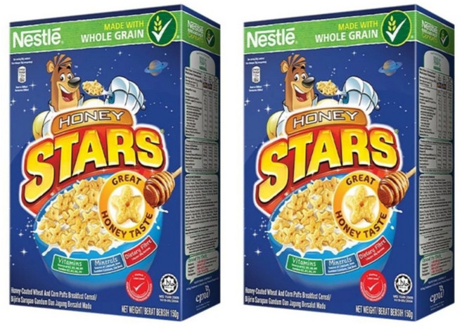 베트남 Honey Stars 아침 시리얼 300gX2박스, 2개, 300g