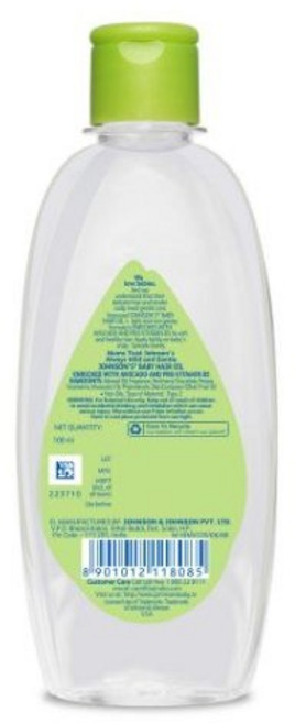 Johnson's Baby Hair Oil, 1개, 100ml
